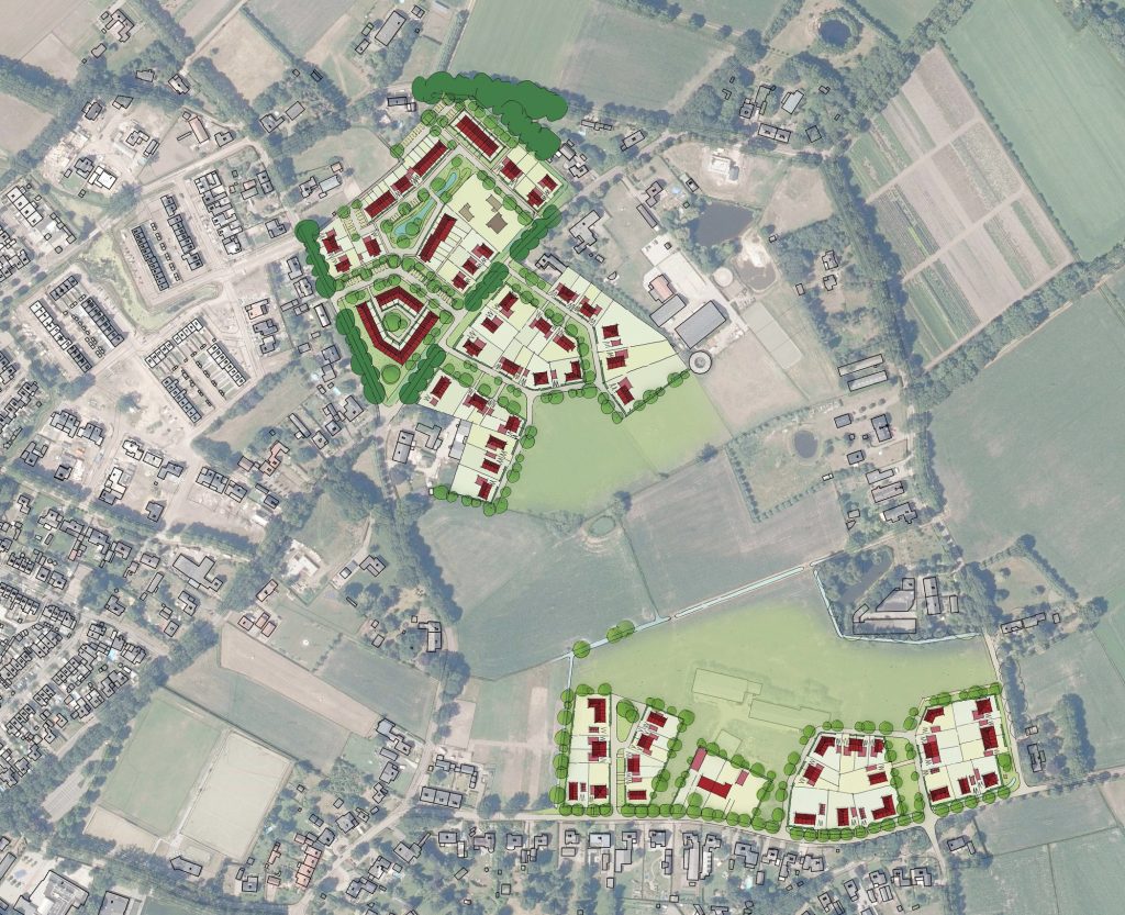 Plan voor ruim honderd huizen in Heeswijk-Dinther
